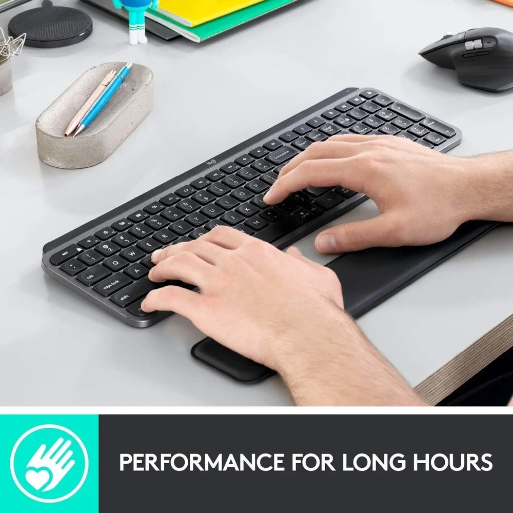 Logitech MX Palm Rest for MX Keys Premium No-Slip Support for Hours of Comfort